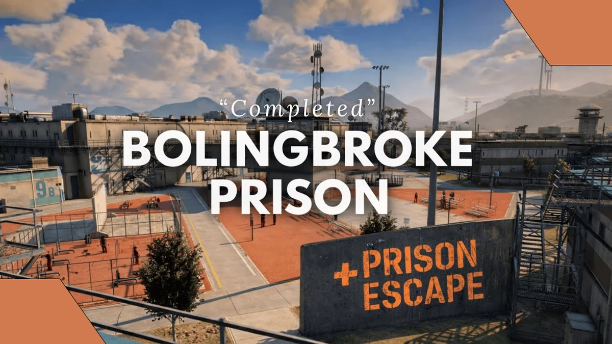 Complete Bolingbroke Prison MLO – Fully Open Source FiveM Prison Interior